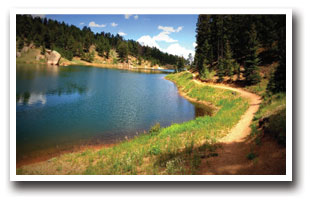 Rampart Reservoir Trail, Colorado